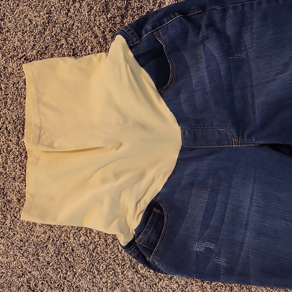Flutter and Kick skinny ankle maternity jeans - Picture 4 of 8